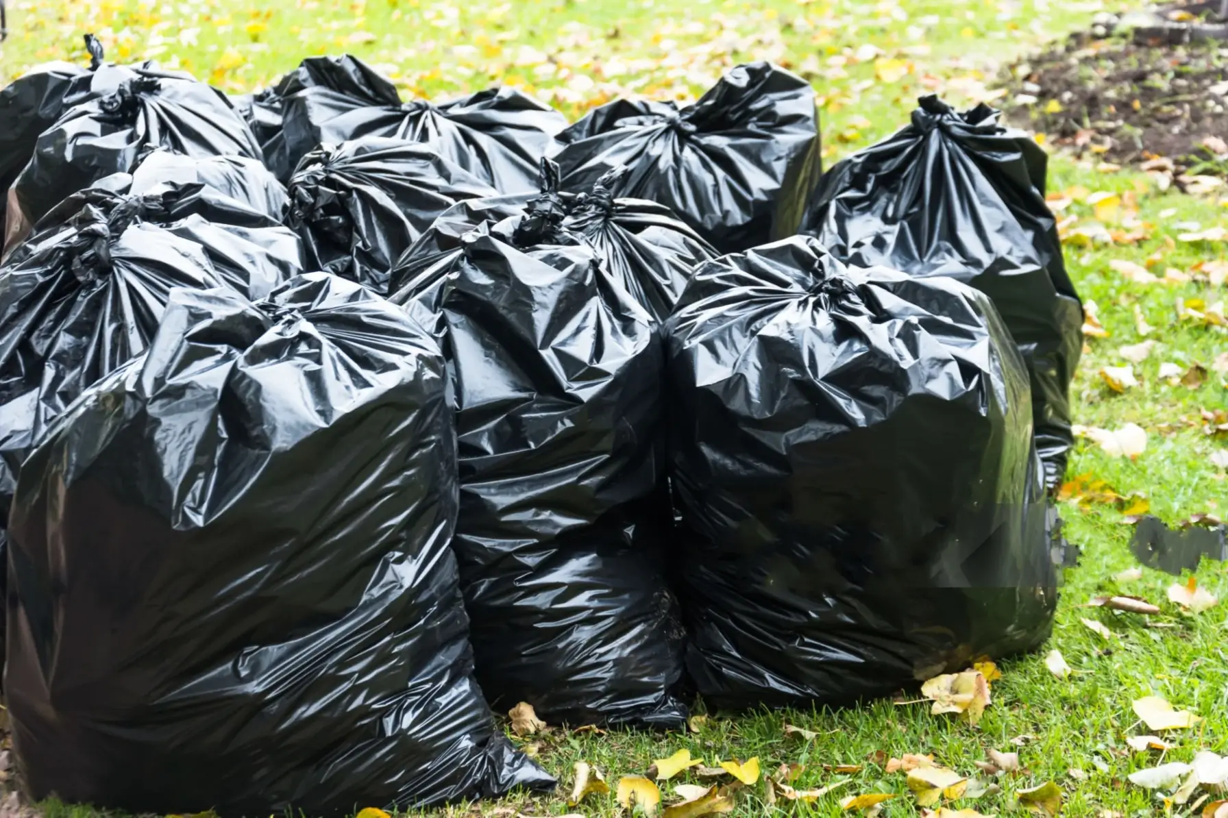 Bolsas de basura industriales, resistentes al rasgado