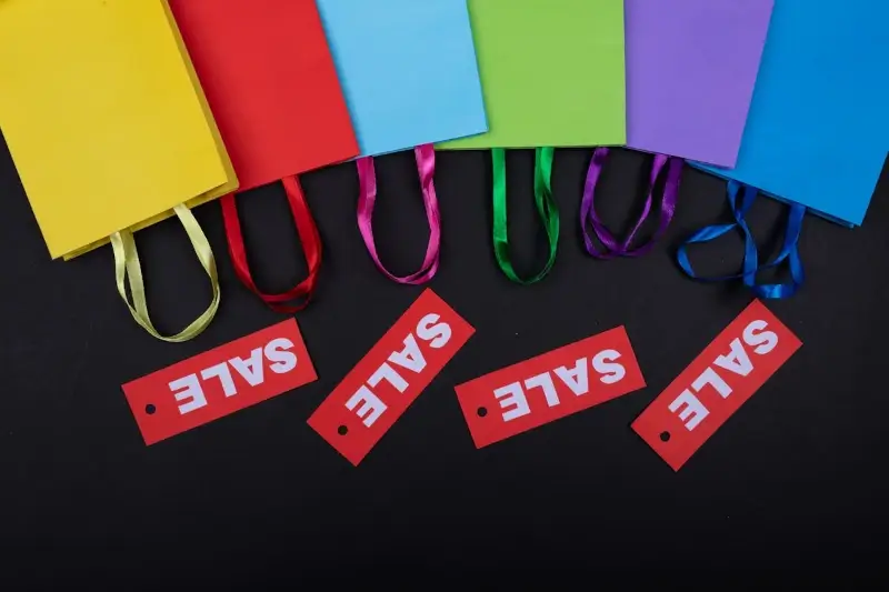 Bolsas plásticas de colores