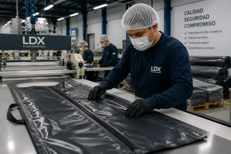 Fábrica y Distribución de Bolsas para Embalar Cadáver